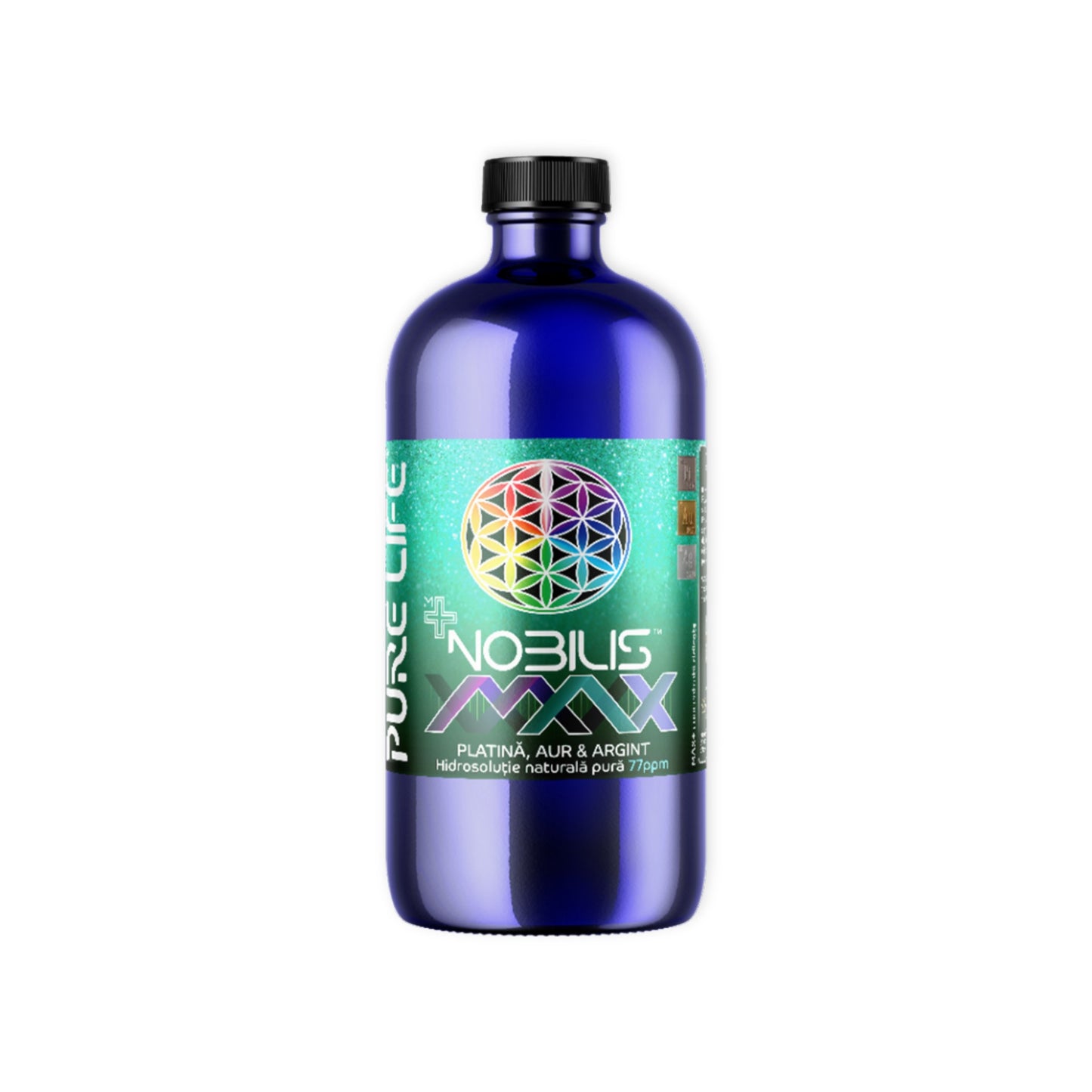 Mix nanocoloidal - NOBILIS™ Platină, Aur și Argint