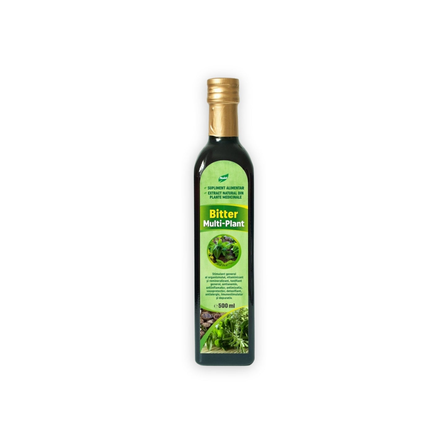 Bitter Multi Plant 500 ml din Pachetul Reset Natural EDERA pentru digestie și susținere hepatică