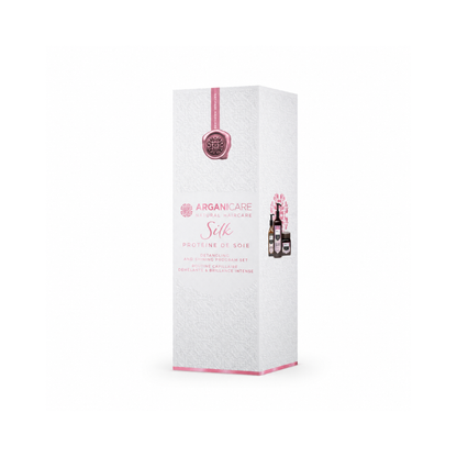 Cutie Pachet Trio Silk ARGANICARE pentru strălucirea și netezirea părului
