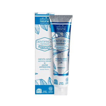 Pastă de dinți naturală pentru albire cu mentă 75 ml Officina Naturae