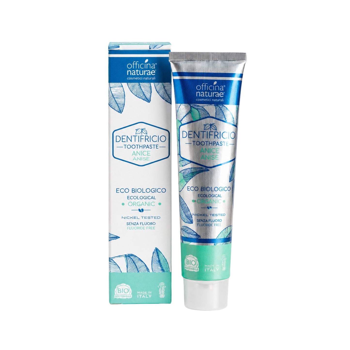 Pastă de dinți naturală cu anason fără fluor 75 ml Officina Naturae