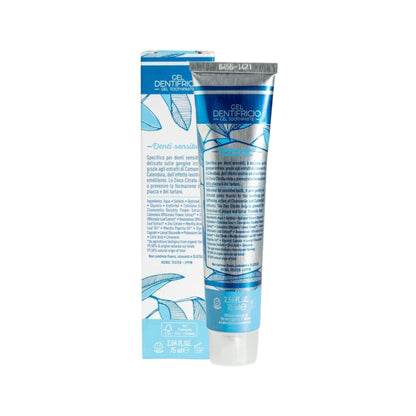 Pastă de dinți naturală pentru dinți sensibili 75 ml Officina Naturae - vedere spate