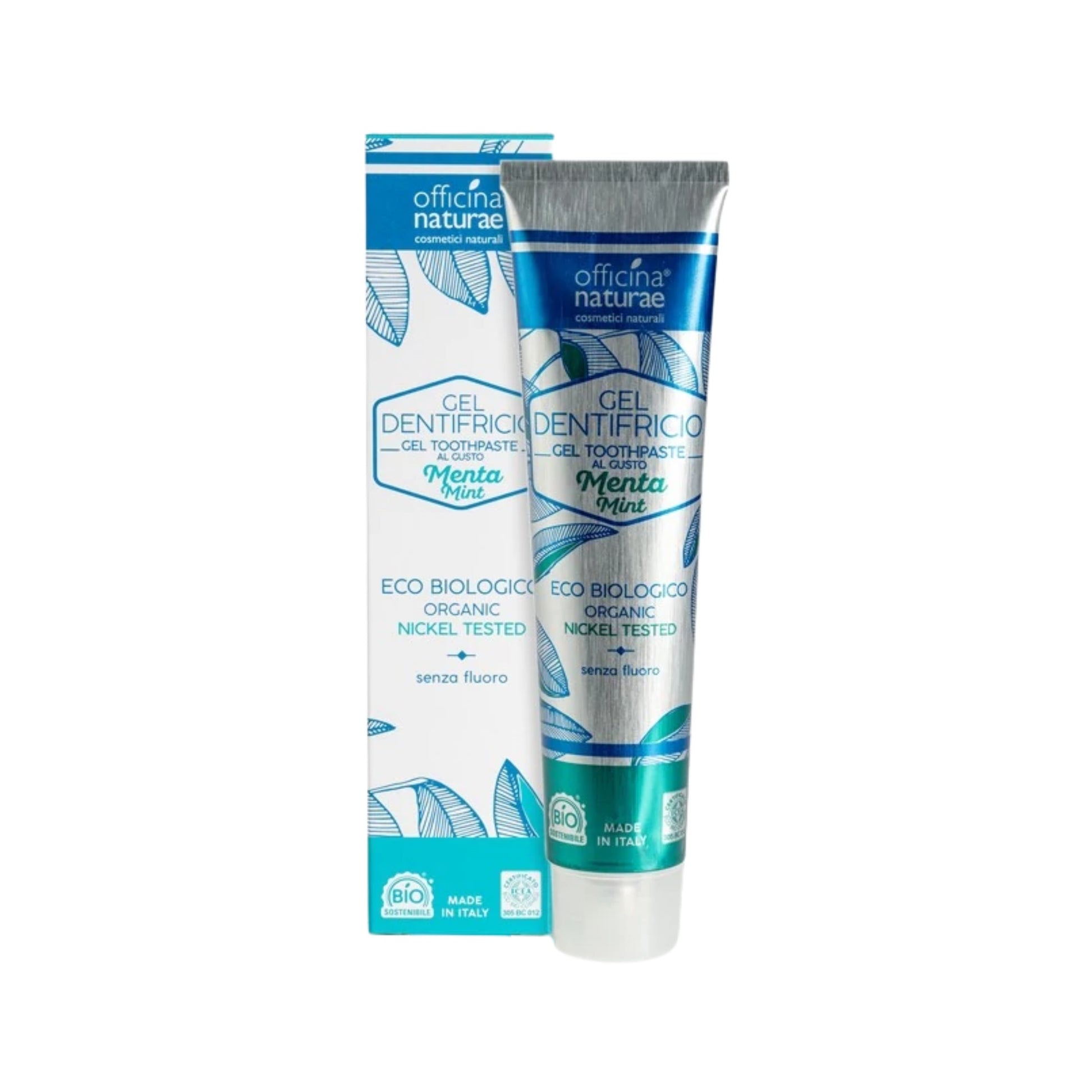 Pastă de dinți naturală cu mentă fără fluor 75 ml Officina Naturae