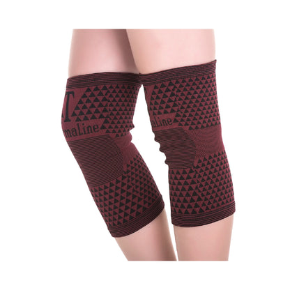 Suport genunchi din fibră magnetică și turmalină – 2 bucăți