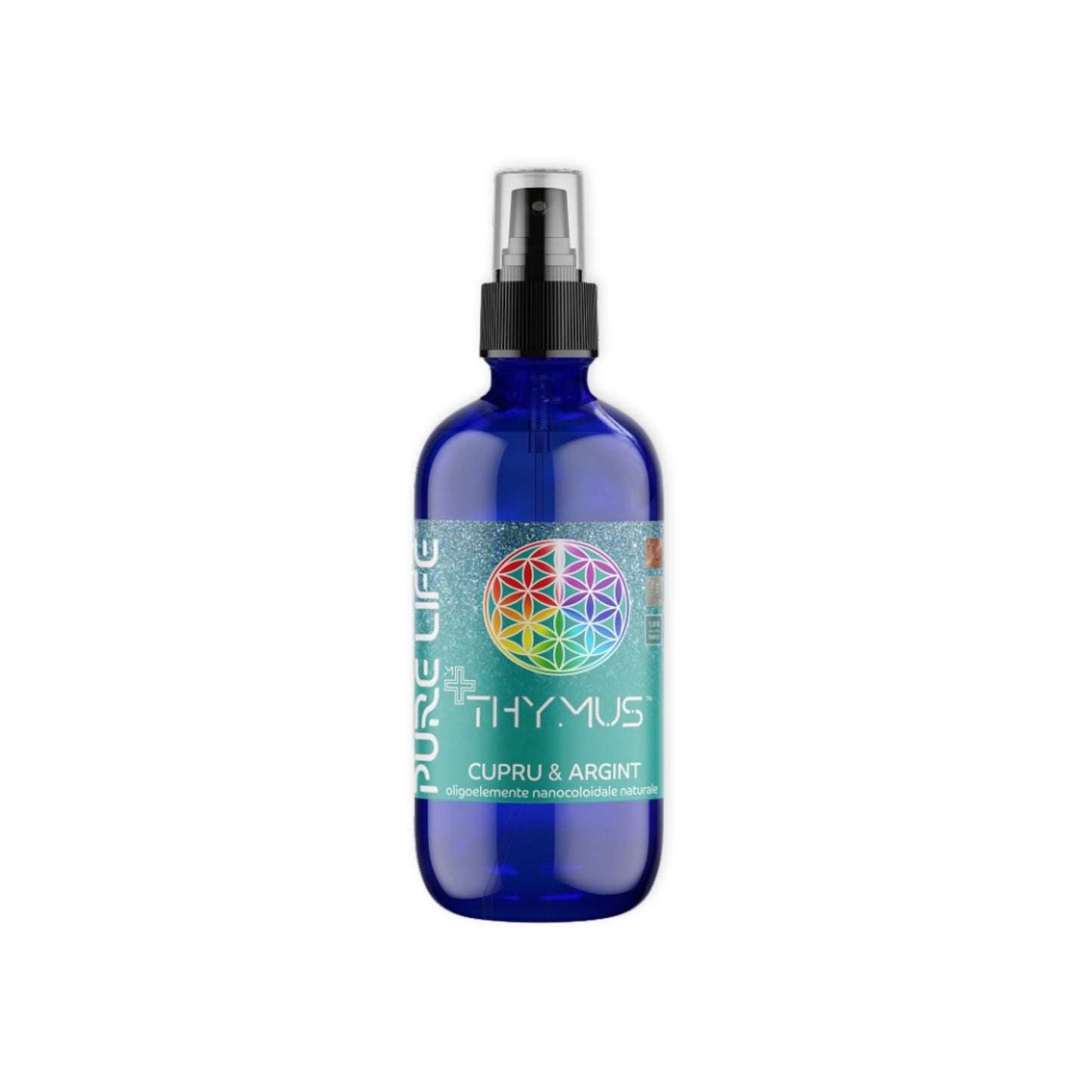 Mix nanocoloidal - THYMUS™ Cupru și Argint