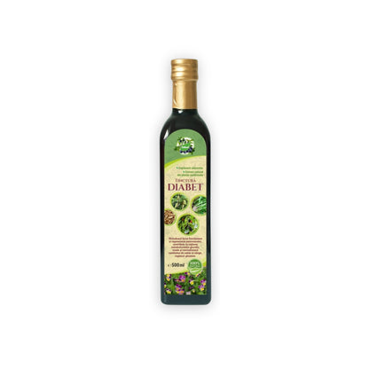 Tinctură pentru Diabet 500 ml EDERA pentru susținerea metabolismului zaharurilor și echilibrului glicemic