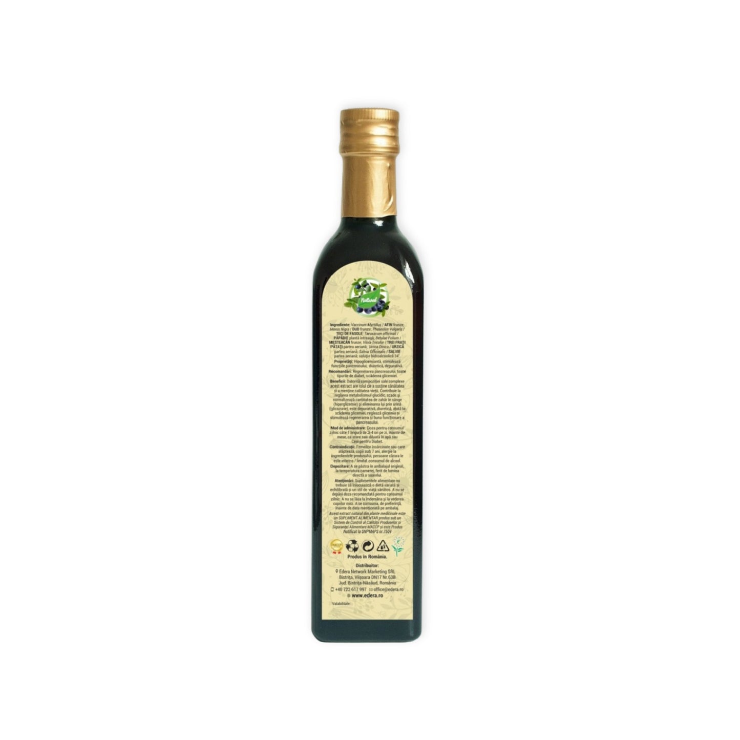 Tinctură pentru Diabet – 500 ml