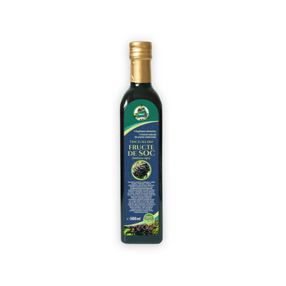 Tinctură din Fructe de Soc 500 ml EDERA pentru susținerea drenajului, eliminării și tranzitului intestinal