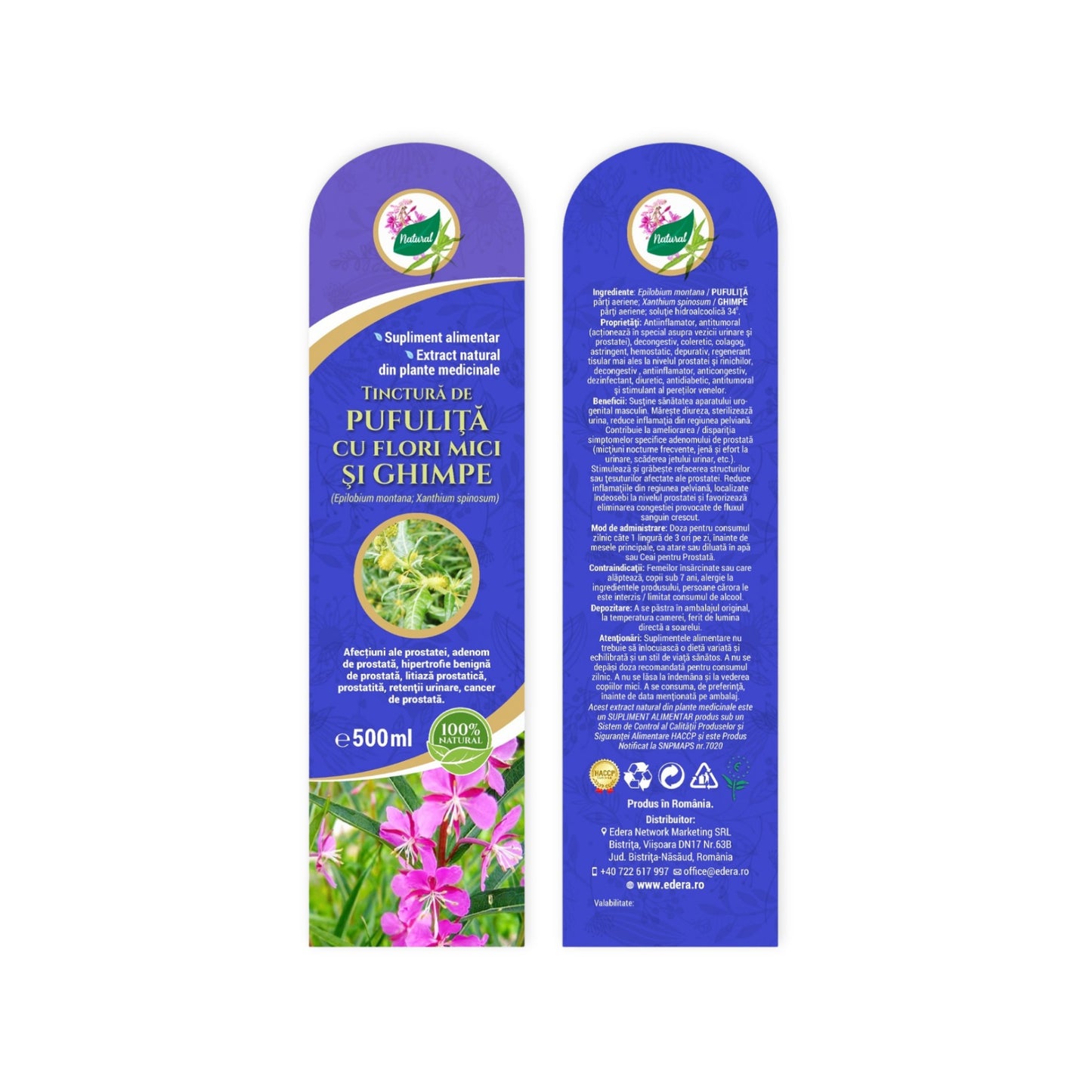 Tinctură de Pufuliță și Ghimpe – 500 ml