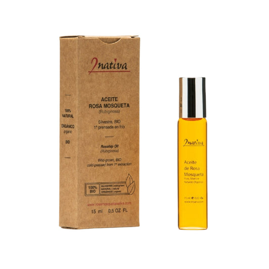 Ulei de Rosa Mosqueta 100% pur – Certificat BIOCHILE, roll-on 15 ml