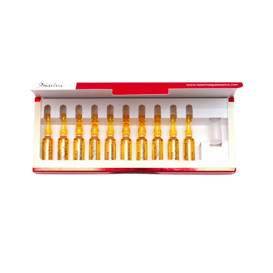 Ulei de Rosa Mosqueta 100% pur – Certificat BIOCHILE (10 fiole x 2 ml)