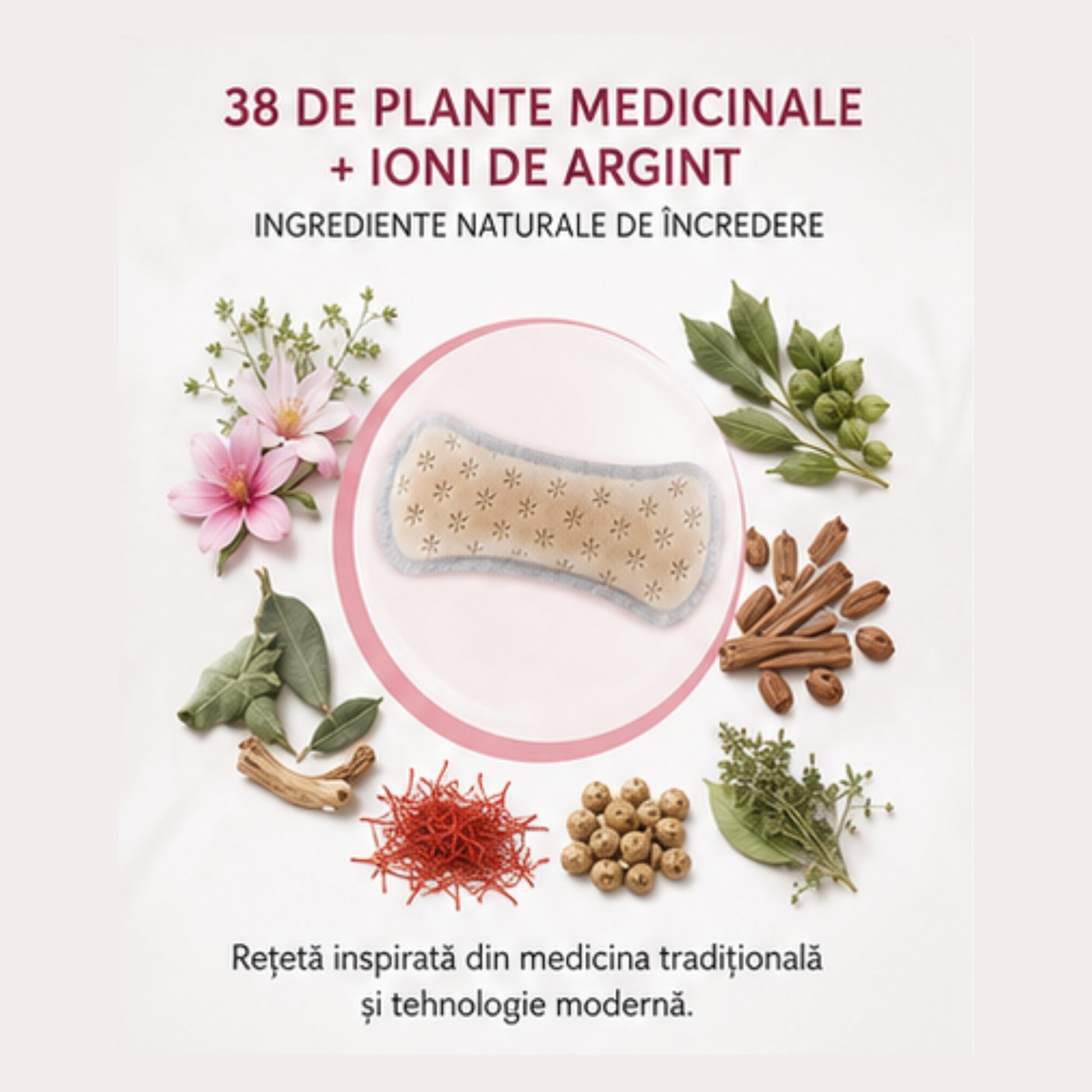 Formula Zimeishu cu 38 de plante medicinale si ioni de argint pentru confort intim