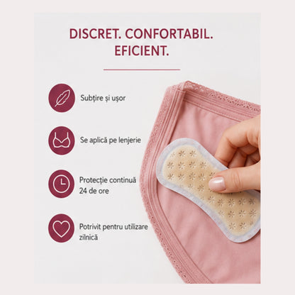 Tampon Zimeishu cu aplicare externa discreta pentru confort si protectie intima zilnica